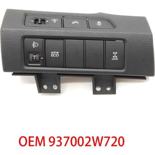 Switch assembly under the instrument bed Meter brightness switch Headlamp height For Hyundai IX45 SANTA FE 2013-2016 937002W720
