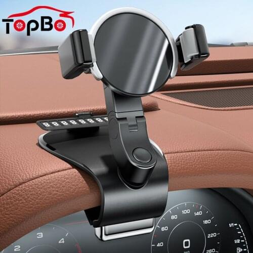 Multifunctional Car Steering Wheel Phone Holder Stand Mobile Phone Mount Bracket 360° Sun Visor Mirror Dashboard Mount GPS Stand