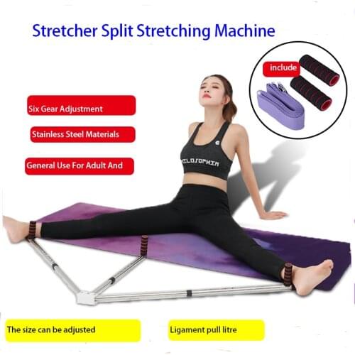 Leg Stretcher Split Machine Extension Device Stainless Steel Ligament for Ballet Yoga Exercise Training Equipment For Kids Aduls