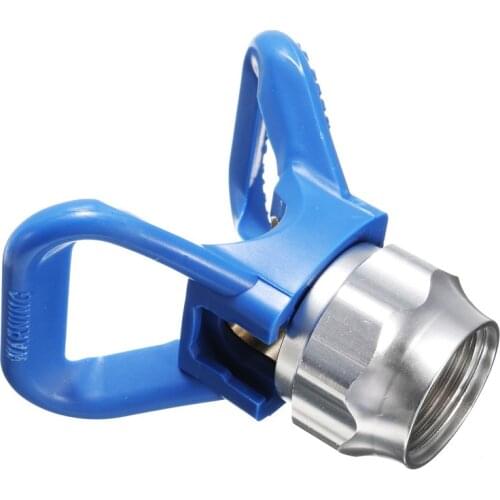 Blue Airless Paint Sprayer Tip Guard Nozzle Seat 7/8 Inch Holder Spraying Machine Nozzle Replacement Spray Gun Accessories