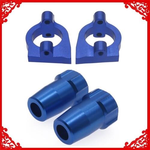 Alloy 2pcs Steering arm /Rear hub carrier (L/R) for rc hobby model car 1-10 VRX Octane VETTA Karoo FTX Outlaw hop-up parts