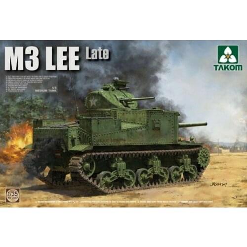 Takom 1/35 2087 US Medium Tank M3 Lee (Late Version)