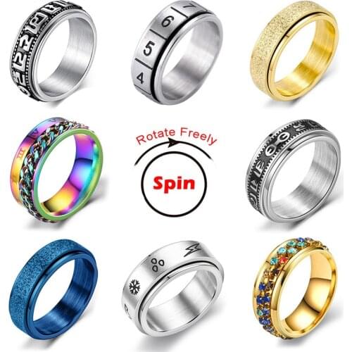 StoneAge Men's Rings