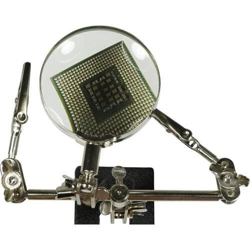 Welding Fixture / Desktop Magnifying Glass Jewelry Engraving Tool Repair Magnifying Glass Table Clip Bracket Identification Tool