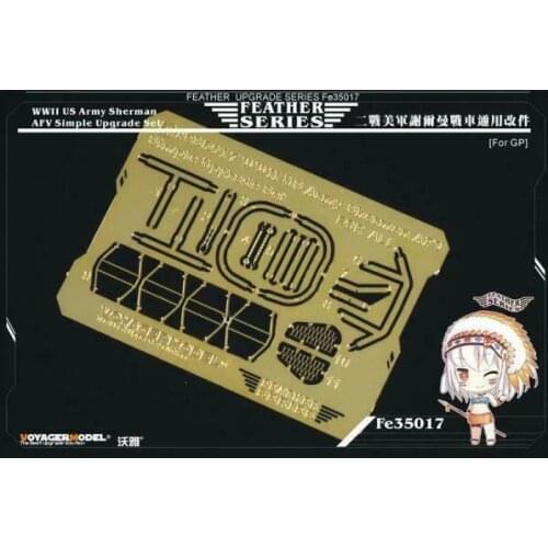 Voyager FE35017 1/35 WWII US Army Sherman AFV Simple Upgrade Set GP