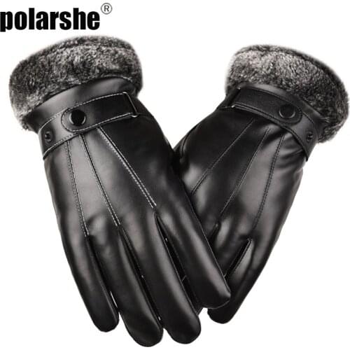 Women Winter Leather Keep Warm Gloves Driving Cycling Motorcycle Snowboard Waterproof Outdoor Sport Gloves Guantes De Invierno