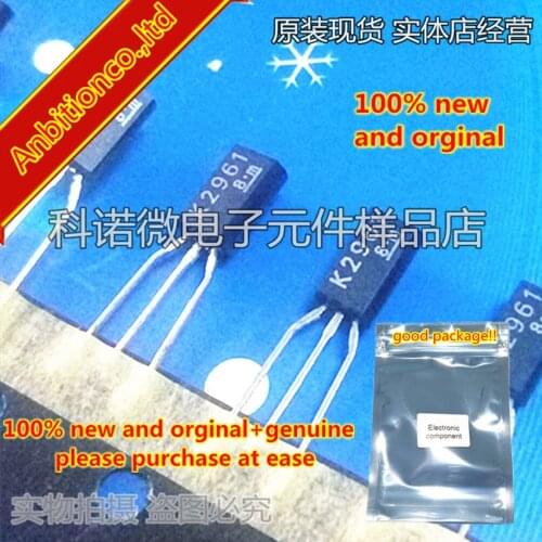 10pcs 100% new and orginal 2SK2961 K2961 TO-92L N CHANNEL MOS TYPE in stock