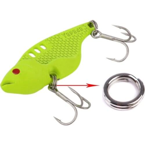 100PCS Pesca Fishing Lure Stainless SteelSplit Rings For Crank Hard Bait Silver 3#-8# Double Loop Split Open Carp Fishing Tackle