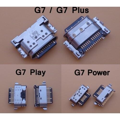 100pcs USB Charging Port Connector Plug Socket Dock Repair Part For Motorola MOTO G7/G7 Plus/G7 Power/G7 Play
