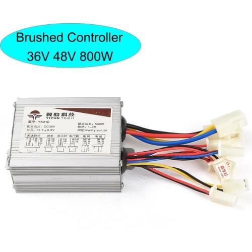 36V 800W YINYUN YK31C DC Brush Ebike Controller Electric Bicycle Electric Vehicle Match Motor bicicleta eletrica Accessories
