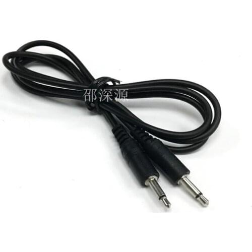 50pcs high quality mini 3.5mm mono male plug to 3.5mm mono audio cable 1M New