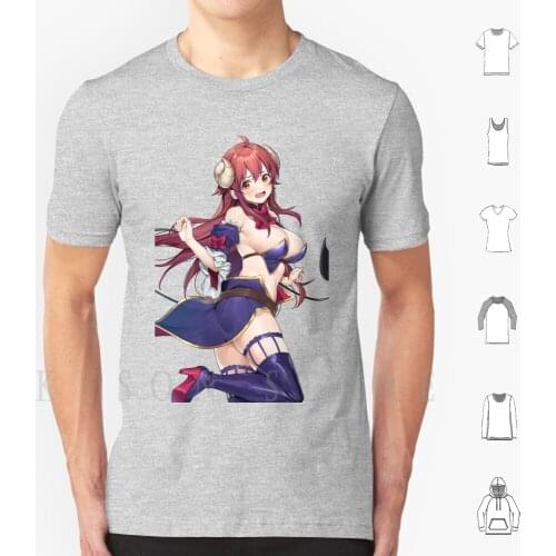 Machikado Mazoku Yoshida Yuuko Anime Demon Dress T Shirt Print For Men Cotton New Cool Tee Anime Anime Girl Machikado Mazoku