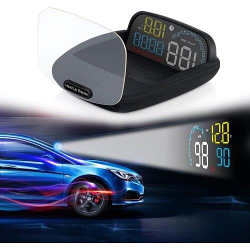 OBD2 HUD Car Head Up Display Mirror Projector On Board Computer Kit Digital Security Alarm Set Automobile Accessories Electronic