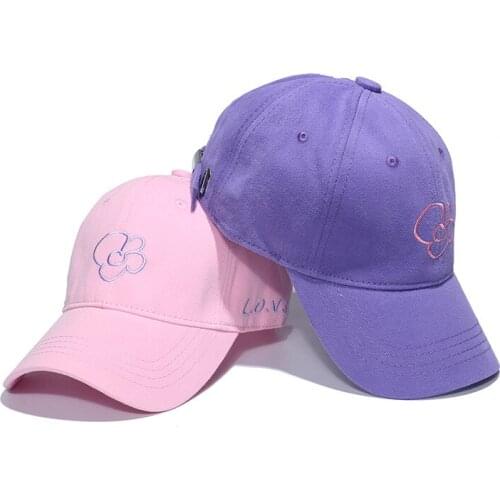 Cotton Embroidery Flowers Baseball Hat Men and Women Adjustable Snapback Hip Hop Caps Casquatte Sun Hat