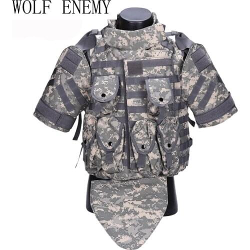 Combat Vest Army Outerdoor CS Cosplay OTV Tactical Camouflage Vest Military Molle Combat CS Typhon Highlander Vest