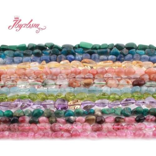 2x4-3x5mm Irregular Shape Gravel Chip Beads Natural Stone Bead For DIY Necklace Bracelet Jewelry Making Making 15" Free Shipping