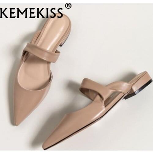 KEMEKISS Low-heeled Shoes