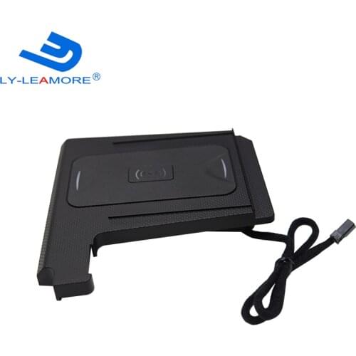 LEAMORE Free Shippiing Fast Wireless Charger QI Mobile Phone For A ccord 2016-2018 Car Accessories Play And Plug