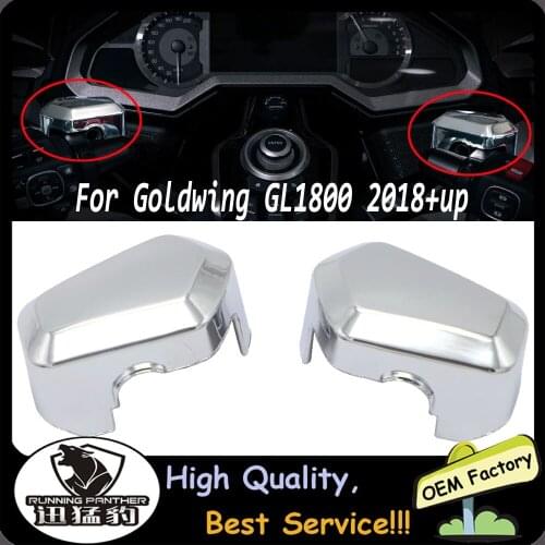 Motorcycle chrome front brake master cylinder cover for Honda Goldwing 1800 F6B GL1800 2018 2019 2020