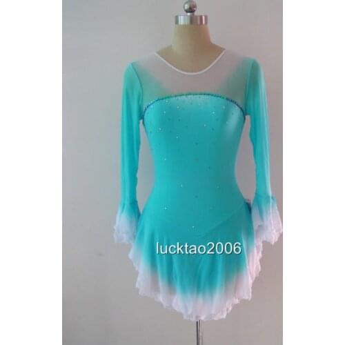 Figure Skating Dresses For Girls Graceful New Brand Custom Ice Skating Dresses For Competition DR4435