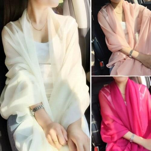 Cause Chiffon Bolero For Women Femme 190*130cm Shrug For Wedding Dress Long Scarf Bridal Shawls For Evening Party Dress Cape