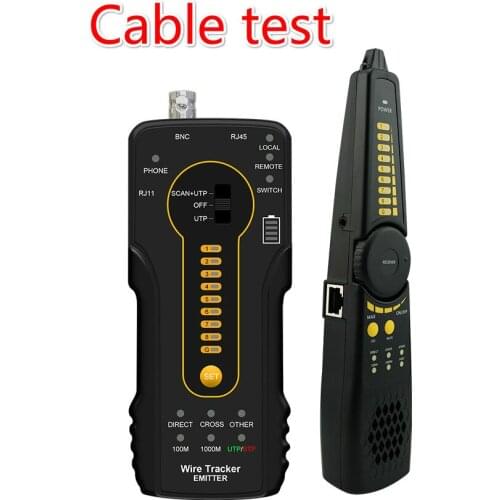 Telephone Line Cat 6 LAN Cable Tracker Wire Continuity Tester CT-66 Network cable port testing tool for router network cable