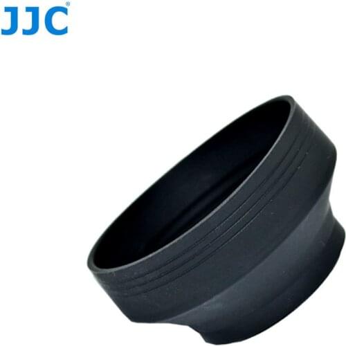JJC Universal 3-in-1 Collapsible Silicone Lens Hood 46mm 49mm 52mm 55mm 58mm 62mm 67mm 72mm 77mm Camera Lens Protector