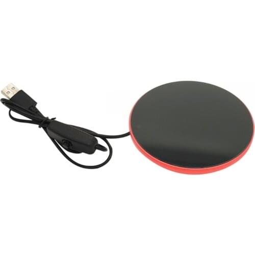 USB Cup Mug Warmer With indicator light and switch , USB Cup Heater for Office