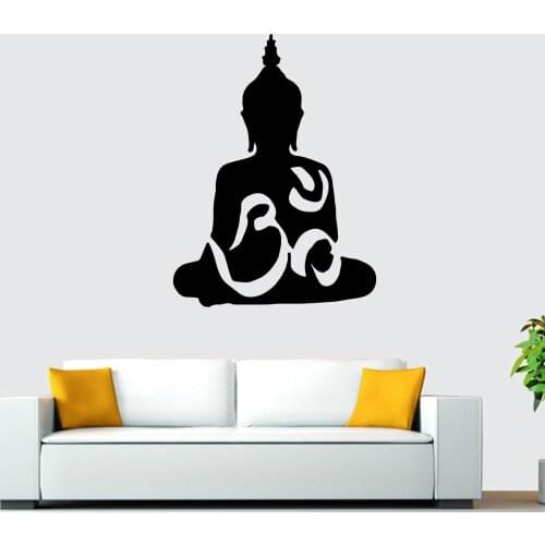 Cartoon buddha Vinyl Self Adhesive Wallpaper For Window Wall Stickers Waterproof Wallpaper