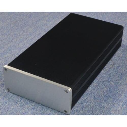 WA140 Full aluminum chassis Power amp box DIY amplifier case 134*55*248MM