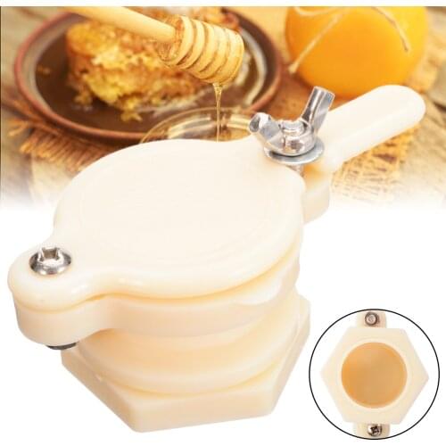 1PC Honey Valve Beekeeping Tool Plastic Bee Honey Tap Gate Valve Beekeeping Extractor Bottling Equipment Tools