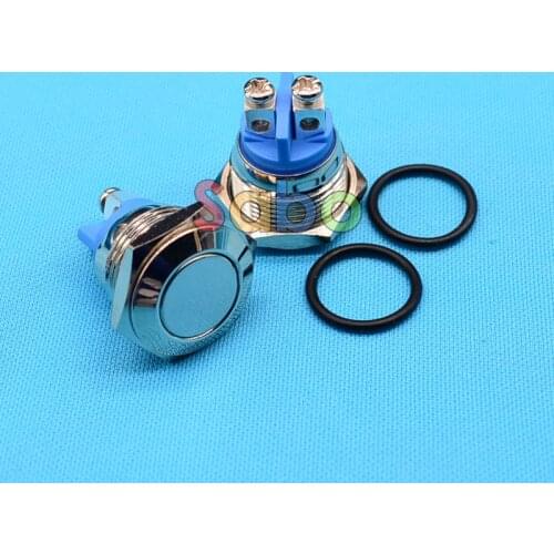 16mm Start Horn Button Momentary Stainless Steel Metal Push Button Switch Hot Worldwide