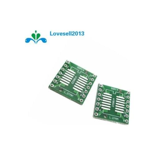 50PCS SOP14 SSOP14 TSSOP14 to DIP PCB SMD DIP/Adapter plate Pitch 0.65/1.27mm GM