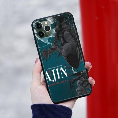Ajin Demi Human poster Art design silicone soft Phone case cover For iPhone SE 6s 7 8 Plus X XR XS 11 Pro Max samsung s20 ultra