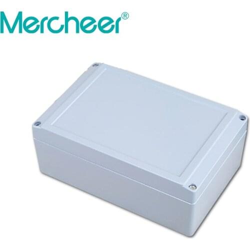 FA12 200x130x80mm Aluminum Waterporrf Enclosure Sealed Project Electrical Wire Cable Junction Case Distribution Box 200*130*80mm