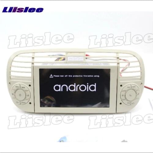 For Fiat 500 2007~2013 Car Radio GPS Navigation Stereo Audio Video CD DVD Player Wince & Android 2 in 1 S160 System