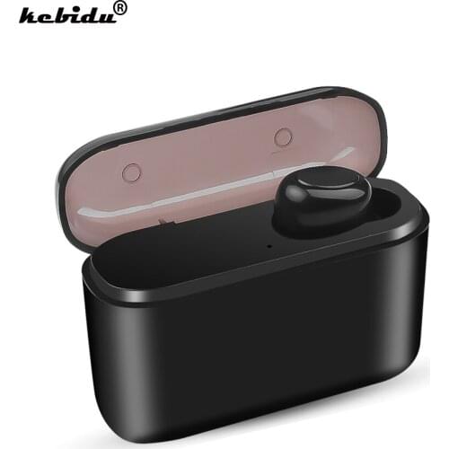 Bluetooth 5.0 Earphones Portable TWS Wireless In-ear 3D Stereo Sound With Mic Handsfree Sports Earbuds Auto Pairing Headset