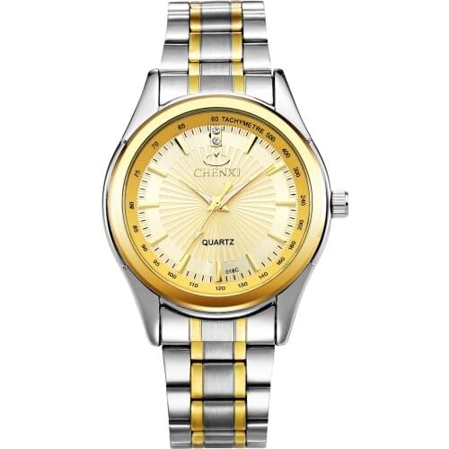 Women Watches Fashion Gold Stainless Steel Ladies Watch Luxury Brand Womens Watches Female Quartz Waterproof and shockproof