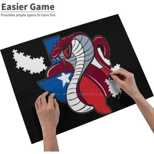Kai Texas Jigsaw Puzzle For Adults Kids Diy Games Kai Texas Karate Kid Kai Logo Snake Kai Series Kai Texas Crane Dojo Ralph