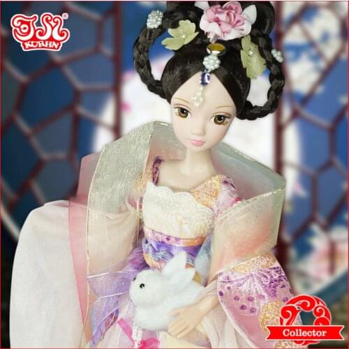 Hot sale 11 inch Chinese fairy doll gift collection #9082 Chang E flies to the moon