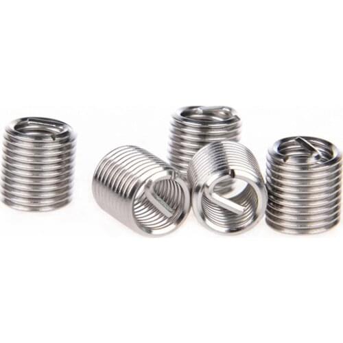 150Pcs Box Stainless Steel Helicoil Thread Repair Insert Kit M3 M4 M5 M6 M8 Rivet Nut Crew Sleeve Set Self Tapping Thread Tools