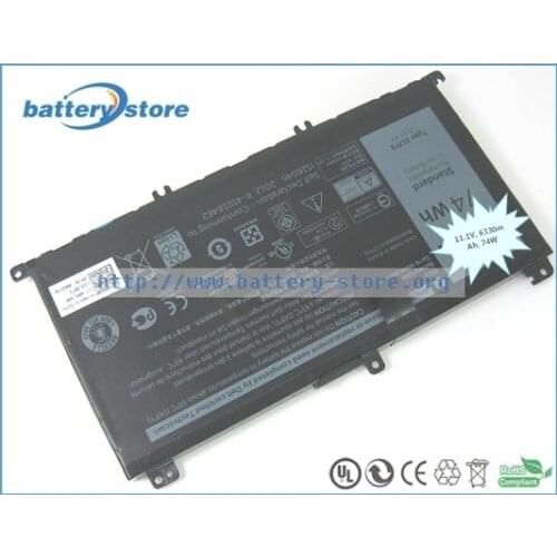 Genuine 357F9 00GFJ6 71JF4 battery for DELL Inspiron 15 7000, DELL P57F, INS15PD-1548R, INS15PD-1548B ,6330mAh, 74W