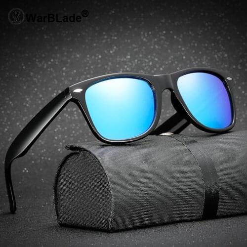 2018 New Fashion Sunglasses Men Polarized Sunglasses Men Driving Mirrors Coating Points Black Frame Eyewear Sun Glasses UV400