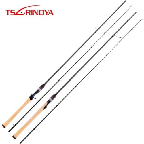 TSURINOYA Fishing Rod ELITE Ⅲ 1.95m 2.03m 2.09m 2.13m FUJI Accessories Carbon Bass Lure Casting Rod Spinning Rod Pesca Olta