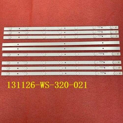 15pcs/lot LED backlight For Panasonic TC-32A400U V320HWSD06 TH-32A400C TC-32A400B TC-32A400X 131126-WS-320-021