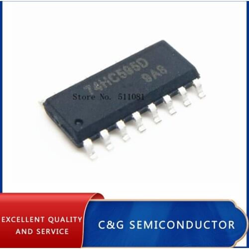 20PCS 74HC595D 74HC595 SOP16 SOP SN74HC595DR SMD