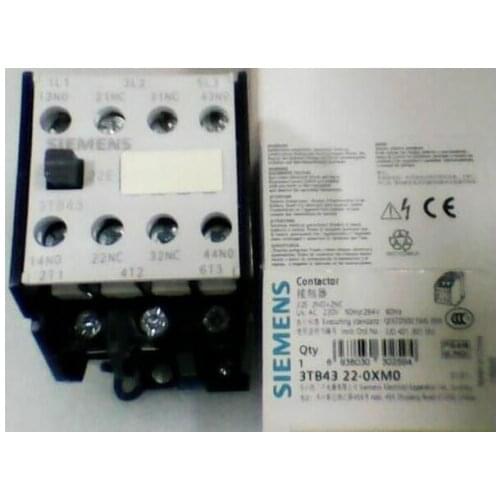3TB4322-0XM0 3TB43 22-0XM0 220VAC New in box SIEMENS Contactor free ship #exp