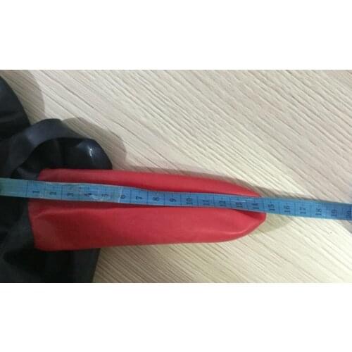 Free Shipping !!! Handmade latex anal sheath accessories which can be DIY glued to the latex underwear or latex catsuit