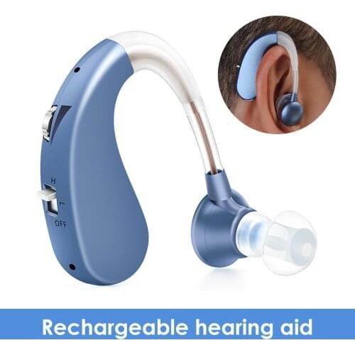 Elderly Hearing Aid Wireless Headphones Amplified Speaker Rechargeable Hearing Aids Device Portable audifonos para sordera Help
