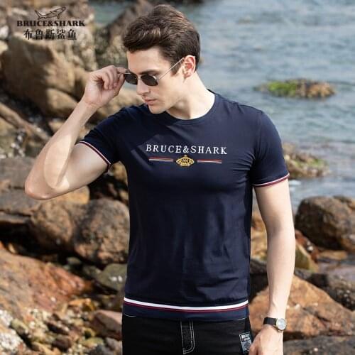 Bruce ＆ Shark Men's T-Shirts